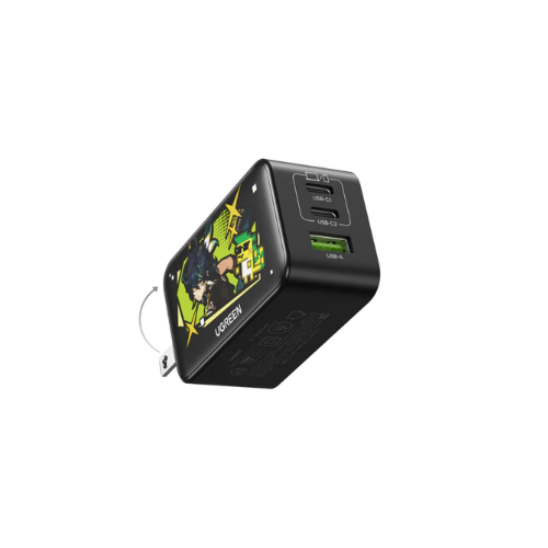 Ugreen 3 Port (USB-A, 2 x USB-C) 65W GaN Tech Fast Charger (Genshin Impact Edition) Black (CD244/10334GI) Ugreen 3 Port (USB-A, 2 x USB-C) 65W GaN Tech Fast Charger (Genshin Impact Edition) Black (CD244/10334GI)